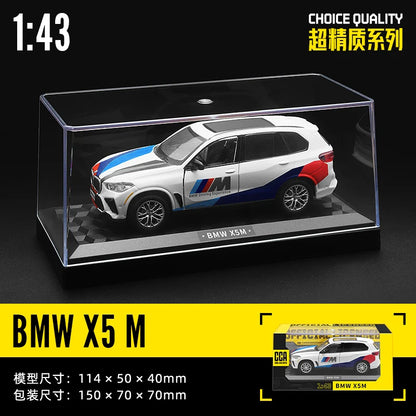 MSZ CCA 1:43 M4 DTM Gulf Station Shell Station McLaren Lamborghini Series Racing Alloy Model Toy Car Casting Pullback Function