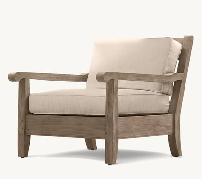 Premium New Design Luxury Solid Teak Lounge Sofa Set Outdoor Patio Garden Residential Teak Furniture Teak Furniture Set
