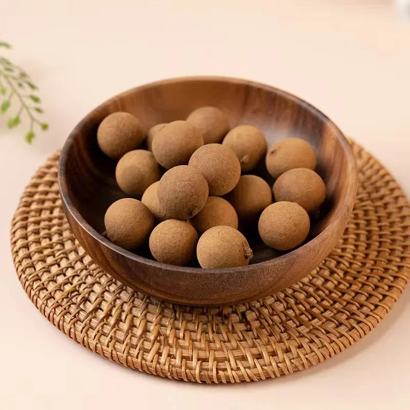 Wood Round Fruit Dish Household Dim Sum Fruit Salad Dish Baby Fall Proof Wooden Bowl Whole Japanese Acacia Wood Thickened Dish