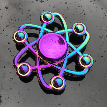 New Metal Rainbow Fidget Spinner Gradient Color R188 Mute Bearing EDC Hand Spinner Fingertip Gyro Anti-Anxiety Adult Toys Gifts