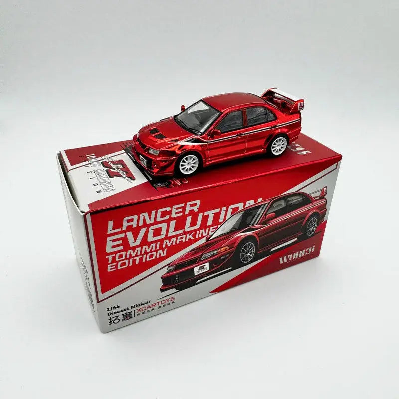 In Stock 1:64 EVO6.5TME North Exhibition 2026HEC Alloy Die-cast Car Model, Adult Figurine, Children's Toy, Surprise Gift