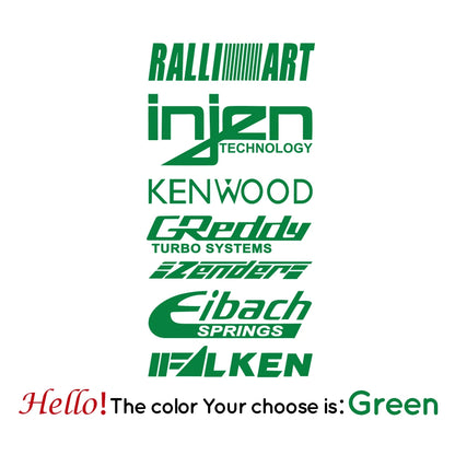 1pc Funny injzn kenwood text bike sticker Car Stickers And Decals Carbon Sticker Auto Sticker Home Decor Wall Stickers