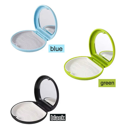 10Pcs Orthodontic Storage Case Portable Clear Aligner Retainer Case Teeth Protector Case Oral Hygiene Organizer