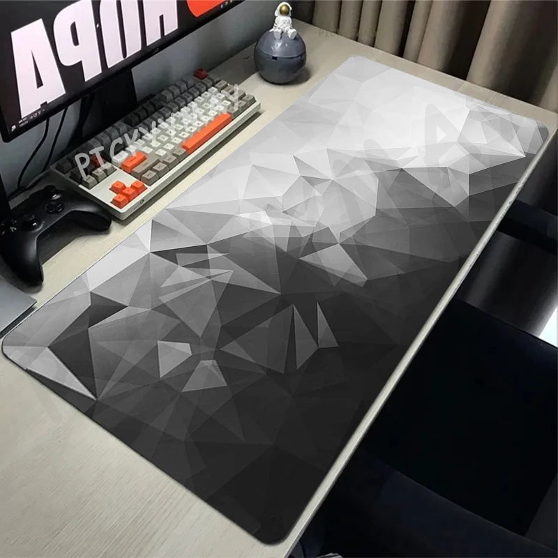 Geometric Large Mouse Pad 100x50cm Big Computer Mousepads Minimalism Mousepad Big Keyboard Mat Gamer Mouse Pads Desk Mats