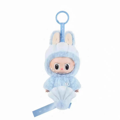 POPMART Original The Monster Labubu 38cm Mokoko Angel Crying Again Blind Box Doll Toys Original Labubu V1 V2 Toys Birthday Gifts