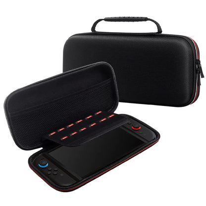Protective Carrying Case for NS Switch 2 with Game Cards Slots Portable EVA Bag Storage Space for NS Switch 2 Accessories