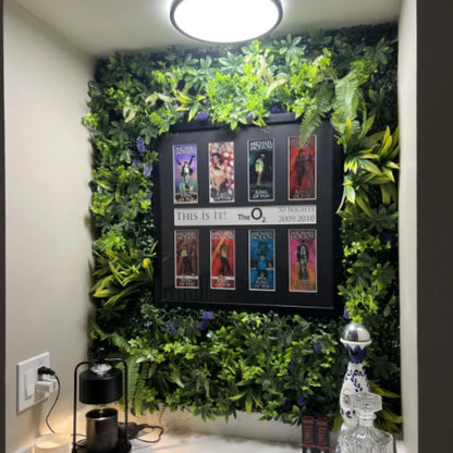 Artificial Plants Grass Wall Panel Boxwood Hedge for Indoor Outdoor Home Garden Vertical Decoration Fake Plant Grass Wedding