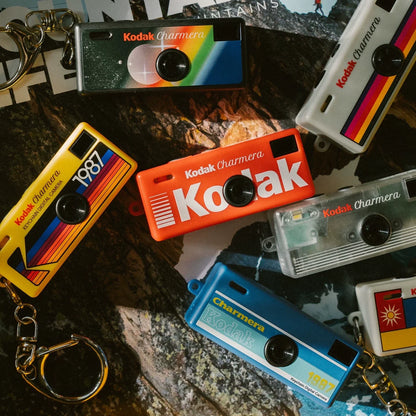 Kodak Charmera Keychain 35MM/F2.4 Digital Camera 1987 with Flash Mini Digital Camera 6 Colors Random Color Camera For Gift ﻿