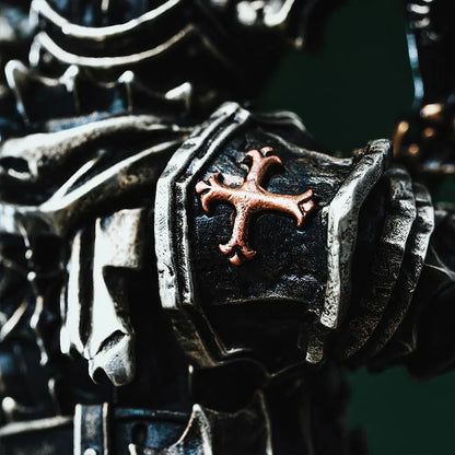 Original Logo 2026 Black Knight Crusade Magnetic Detachable Metal Figurine Desktop Decoration Figurine Cultural Creative Souveni
