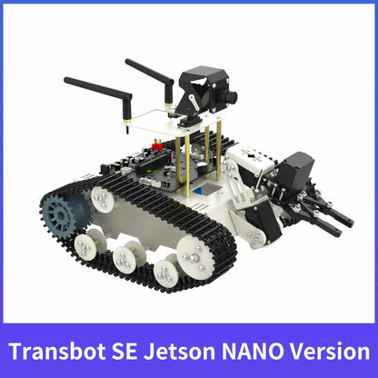 Transbot SE ROS Robot AI Vision Tank Car with 2DOF Camera PTZ Python Programing MoveIt simulation for Jetson NANO Raspberry Pi 5