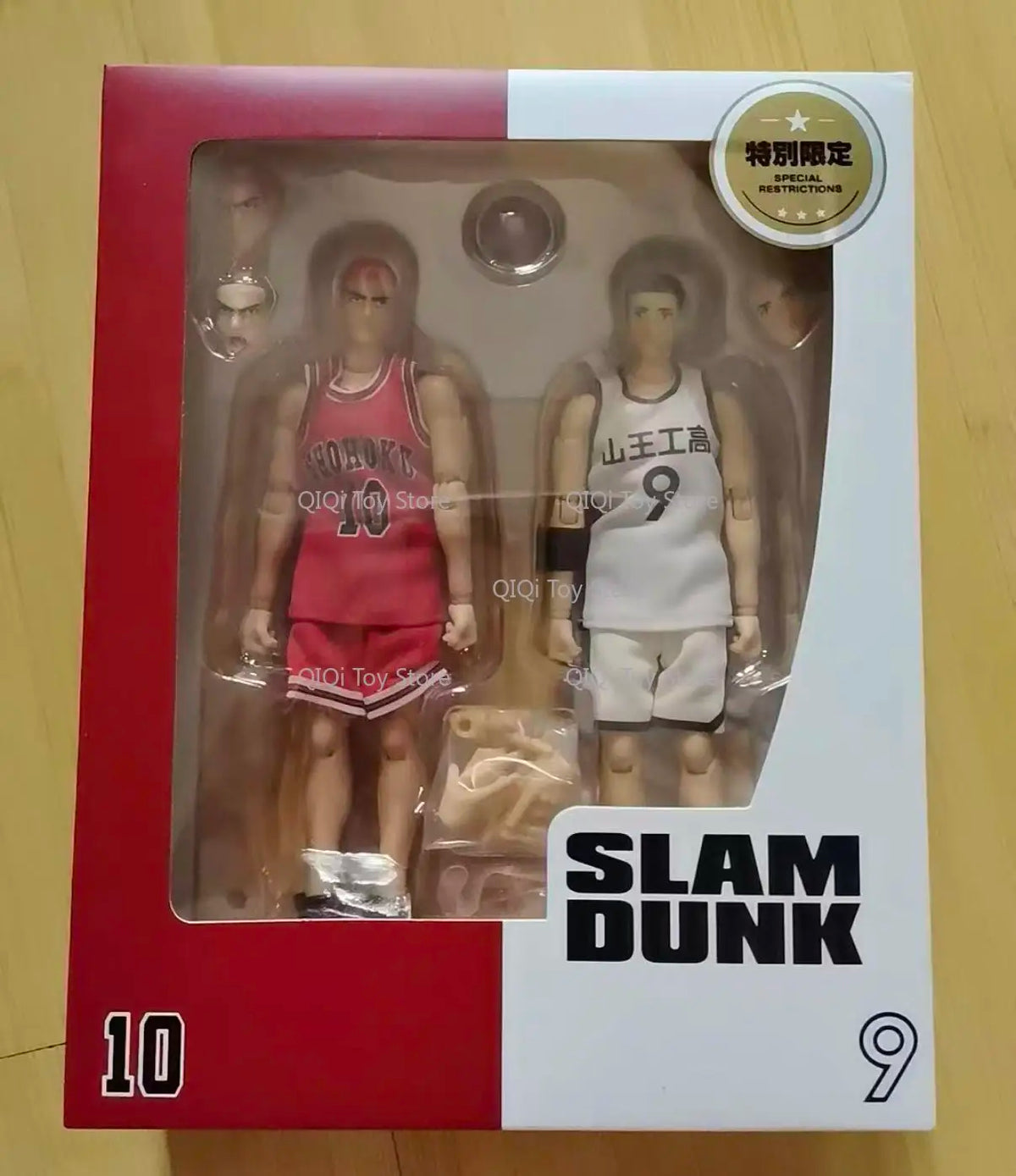 GT Dasheng Model Slam Dunk Master Xiangbei Sakuragi Hanado Red-clothed Bald Mountain King Industrial Zebei Rongzhi Limited Set