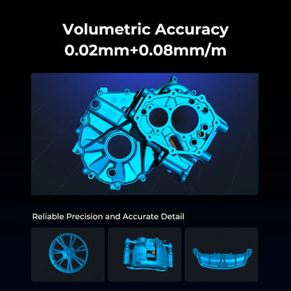 Creality 3D Scanner CR-Scan Raptor Pro Handheld Scan 60fps High Speed 24 Bit Full-Color Scanning Blue & NIR Light Laser Scanner