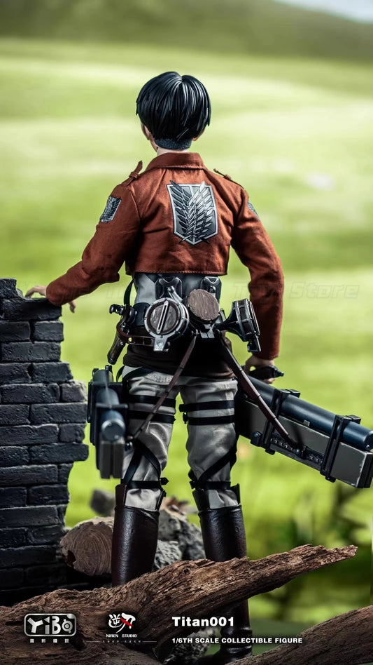 【In Stock】Original Yibo Model 1/6 Action Figure Attack on Titan Levi Ackerman Model  Collection