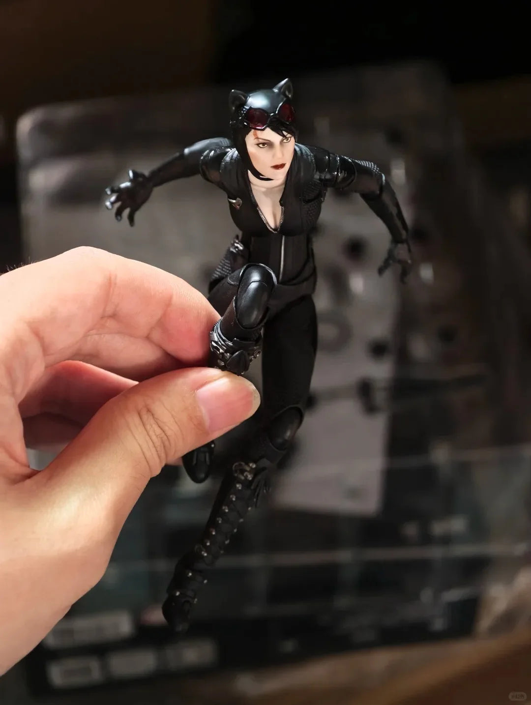 Original 1/12 LPZZ U-P-Finegures Catwoman Batman Arkham Knight Action Figures Model Collectible Model Toy Gift