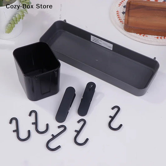 [ZY]Pegboard Wall Accessories Wall Organizer Mounting Display Diy Pegboard Kit Tool Storage Panel Board Rack Bathroom Kitchen