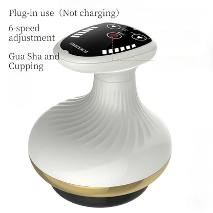 Electric Scraping Massage, Cupping Body Massager, Vacuum Cleaner, Cupping, Back, Neck, Arms, Massager Scraping Instrument