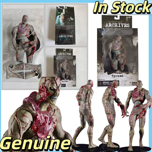 In Stock Genuine Resident Evil Tyrant Action Figure Model Movie Peripheral Giant Tyrant Desktop Ornament Joint Mobile Model Toy