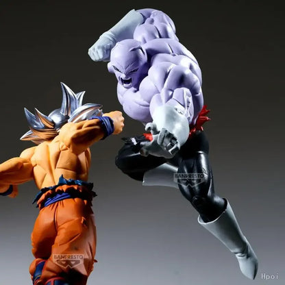 Original Bandai Banpresto Dragon Ball Chou Match Makers Son Gokuu Haiiro No Jiren Ultra Instinct Anime Action Figures Model