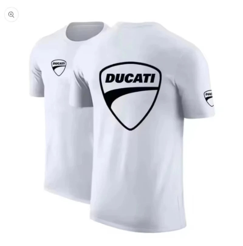 2026 Summer Fashion Attitude. Suitable for Ducati MOTO GP Team Racing Motorcycles, Motorcycle Riders' Short-sleeved T-shirts.