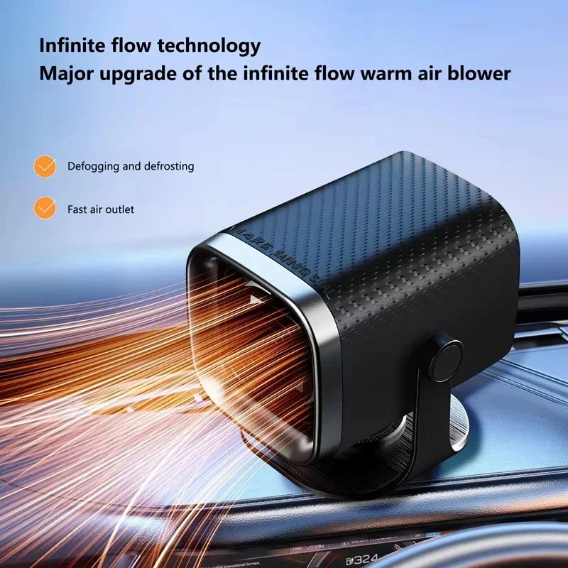 12V/24V Car Home Heater Electric Cooling Heating Fan Windshield Defogging Demister Defroster Electric Heater Fan 2026 New
