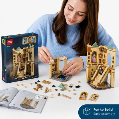LEGO Harry Potter Hogwarts Grand Staircase 40577 Building Blocks Kit Toys Set Birthday Christmas New Year Gift