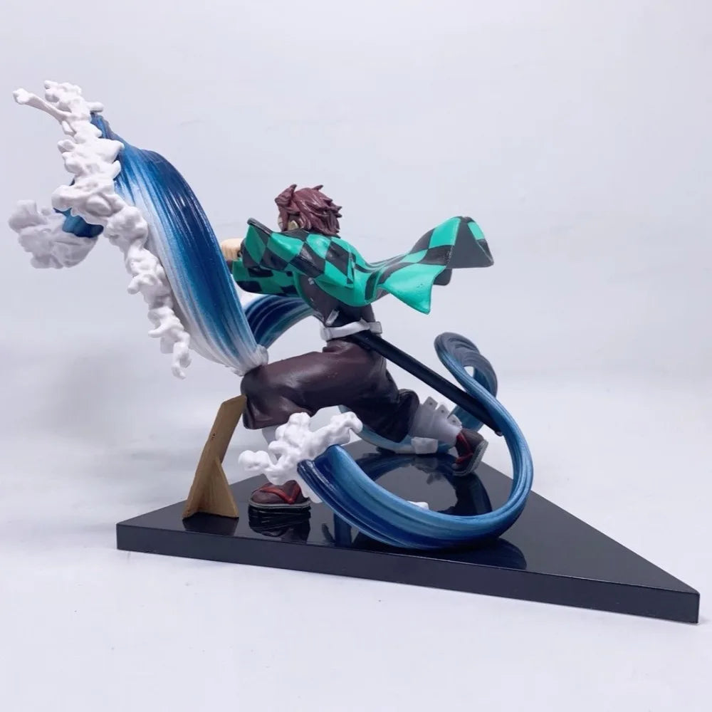 Anime Demon Slayer Figure Rengoku Kyoujurou Kamado Tanjiro Action Figures Pvc Statue Desktop Collection Model Toys Gifts