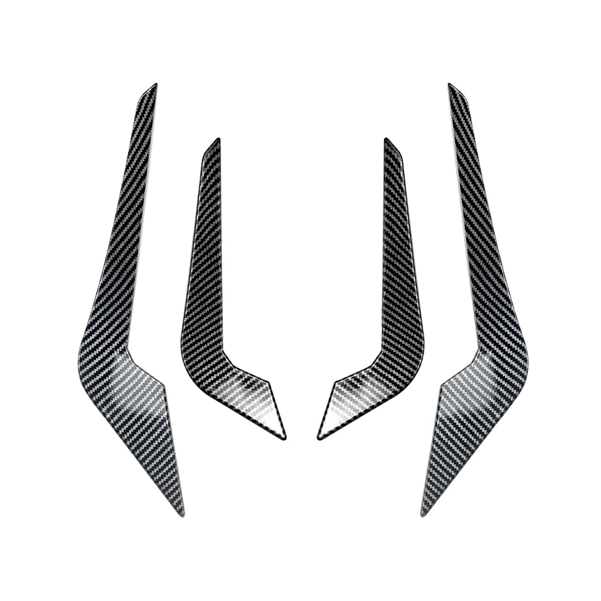Front Bumper Side Air Vent Trims Car Intake Frame Cover Spoiler Canards Splitter For BMW 2 Series M2 F87 2016-2021 Coupe 2 Door