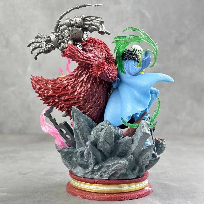 19cm/7.48in Anime ONE PIECE Figure Luffy Eustass Kid Trafalgar D. Water Law Action Figures Pvc Collection Model Toys for Gifts