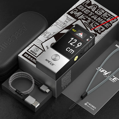 MiLESEEY D9 Laser Distance Meter, Bluetooth Laser Tape Measure, 100M Laser Measure with Visual Aligning, Easily Draw CAD