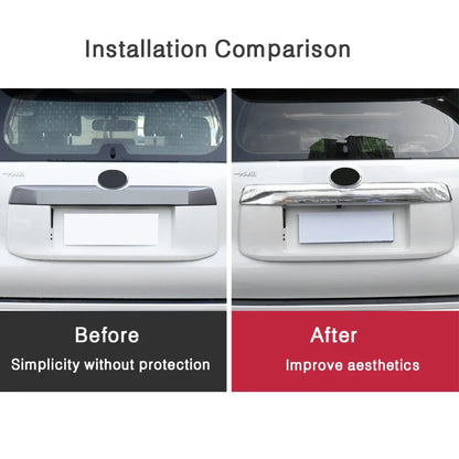 OUY For Toyota Land Cruiser Prado 150 Chrome Rear Door Trim Molding Taill Gate Decorative Strip