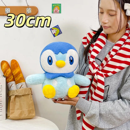 Big Size Kawaii Piplup Plush Toy Pokemon Penguin Stuffed Anime Doll Very Soft Cuddly Plushie Birthday Gifts For Fans