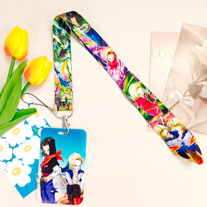Wholesale Anime Movie Dragon Ball Lanyard Keys Neck Strap Card Badge Gym Key Chain Lanyard Key Holder DIY Hang Rope Keyrings