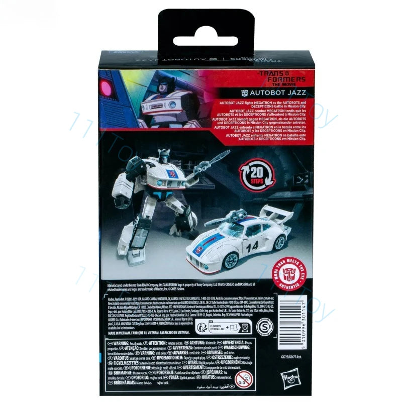 In Stock Hasbro Transformers Classic Toys The Movie1986 SS86 Deluxe Class Jazz Action Figure Robot Toy Collectibles Gift Hobbies