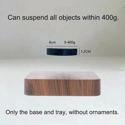 Levitating Display Stand Magnetic Floating Display with Stand for Toys Figures Miniatures Automatic Rotating Creative Gifts