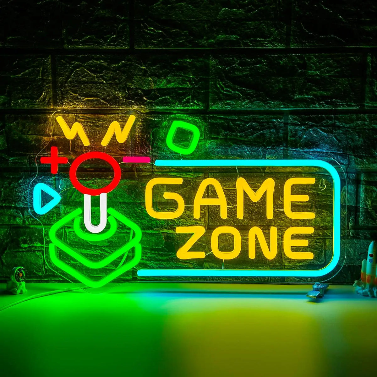 Arcade Gamer Decor Game Arcade Neon Sign USB Powered LED Neon Light for Teen Boy Room Bedroom Wall Decor Decor Man Cave