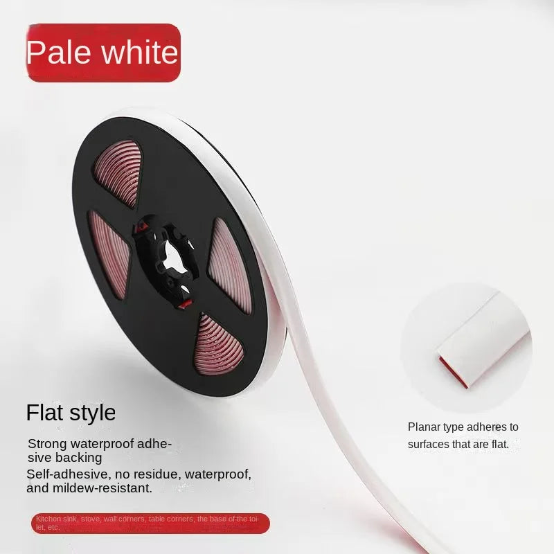6M Ceramic Tile Gap Tape Kitchen Bathroom Waterproof Beautiful Seam Self-Adhesive Sticker Wall Floor Gap Line Decorative Strip