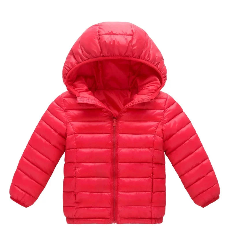 Winter Kids Thickened Long Coats Boys Camouflage Padded Hooded Cotton Jackets Plus Velvet Warm Outerwear Children Clothing
