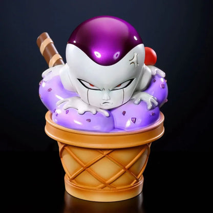 11cm Anime Dragon Ball Z Figure Ice Cream Frieza Action Figures Pvc Statue Desktop Ornamen Collection Model Toys Gifts