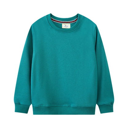 Jumping Meters 2-7T Long Sleeve Solid Boys Girls Sweatshirts For Autumn Spring Children's Clothing Hooded Shirts Tops Costume