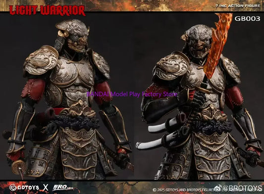 In Stock BROTOYS 1/12 Scale Soldier Armor Tekken Light Warrior GB003  Accessories Full Set 12 Inch Action Figure Model