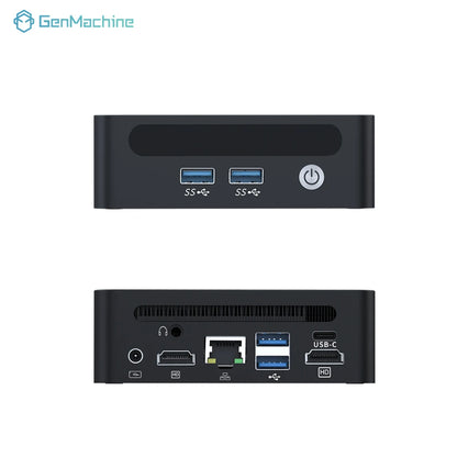 GenMachine Ryzen 6600H 6600U 6800H Mini PC Windows 11 LPDDR5 16G 6400Mhz WIFI6 3.2-4.7GHz TDP 45W Mini Pc Diy Gaming Computer