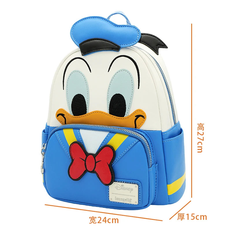 Donald Duck Mini Backpack Official Character Cartoon Daypack Gift Outdoor Leisure Bag Birthday Gift