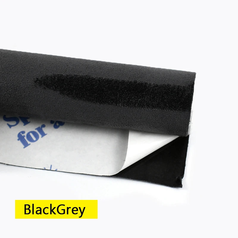 20-100cm Suede Leather Fabrics for Car Interior Modification Self-adhesive Splicing Cloth DIY Door Panel Workbench Wrap Sticker