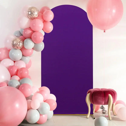 Solid Colours Arch Backdrops Cover Wedding Party Photography Backdrops Photo Kids Birthday Party Table Cover Decoration