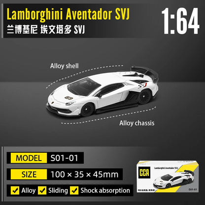 CCA 1:64 Porsche 911 GT2 RS BMW X5M Audi, Ford, Nissan Collection Full body Alloy Manufacturing Die Casting Car Model Toy Car