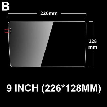 Tempered Glass Screen Protector for 9"/9.7"/10.1" SINOSMART Android Head Units – Anti-Fingerprint, Explosion-Proof (Add-on Only)