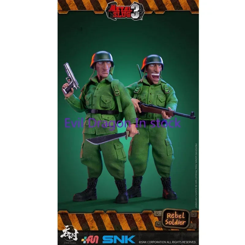 【IN STOCK】TUNSHI Studio Original SNK Model Official Metal Slug 3 Marco Tarma Clark Still RALF JONES Rebel Soldier 1/12 Mecha Toy