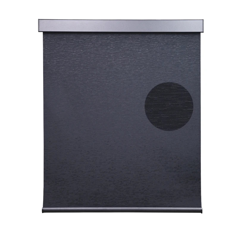 SmartMatters Blackout Roller Shades for Windows Cordless Motorized Blinds, Bedroom, Tuya Zigbee Alexa Google Matter Compatible