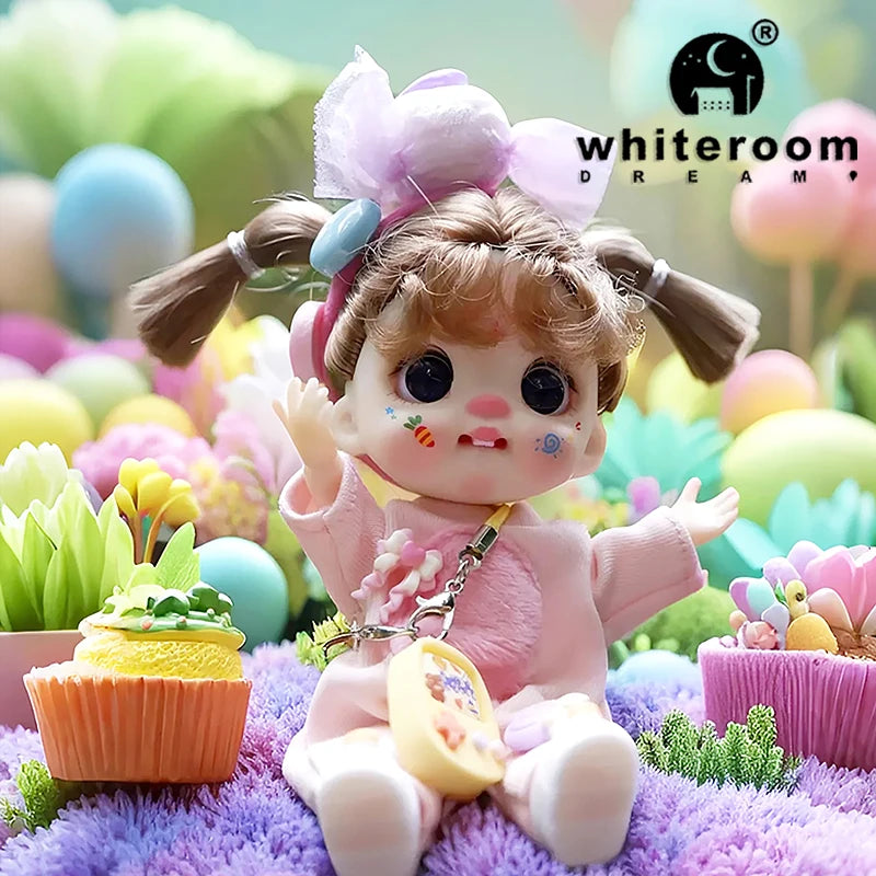 Mini Doll Dolls for girls Labbu doll pocket blyth Boy girl Doll Barbi cry Baby Rainbow Ball jointed doll Mobile phone Decoration