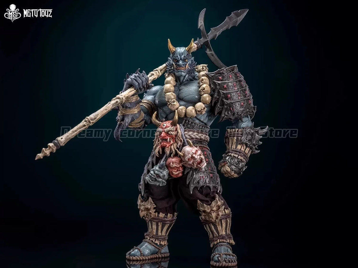 【In Stock】Original Mety Toyz Demon Slayer Shura Takigawa Oni Samurai 1/10 Action Figure Toy Model Collection